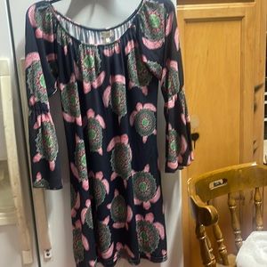 Simply southern turtle print dress size medium